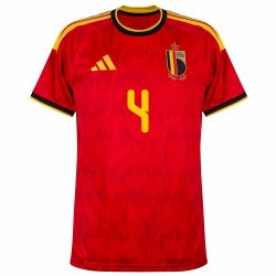 Camisa Seleção Bélgica Home 2026/27 Kompany 4