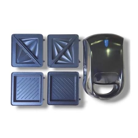 Mini Sanduicheira e Waffle Maker Premium – Bivolt