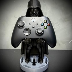 Suporte Premium Para Controle de Playstation e Xbox Darth Vader ( Star Wars) de luxo pintado a mão Pronta Entrega com chaveiro de brinde