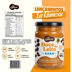 DOCE DE LEITE - ZERO - 400G - LA GANEXA
