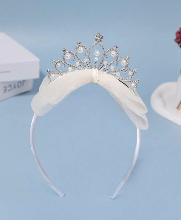 Tiara Coroa Laço 