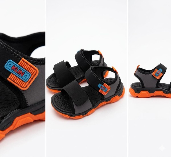 PAPETE THOR INFANTIL KLIN  GRAFITE/PRETO/LARANJA/TUR 298011 
