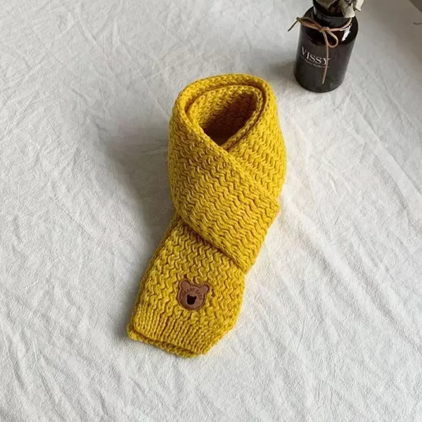Cachecol em algodão e lã