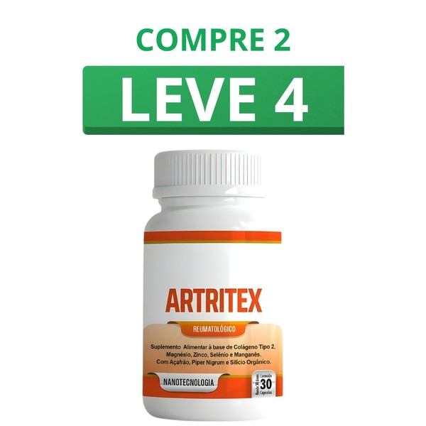 Artritex 30 Cápsulas + Frete Grátis