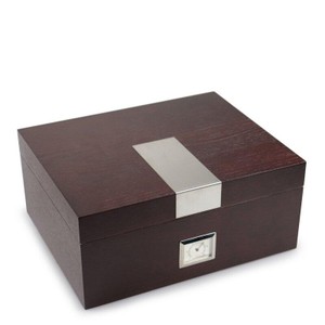 Umidor para 85 Charutos Apex - Madeira Avermelhada