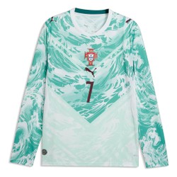 Camisa Seleção Portugal Away 2026/27 Ronaldo 7 - Manga longa