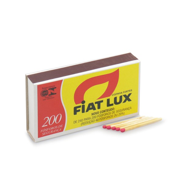 Fósforo Longo Fiat Lux - (Caixa com 200)