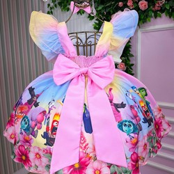 Vestido Temático - Divertidamente Color