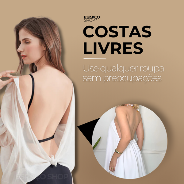 Sutiã com Decote nas Costas - Slim Up