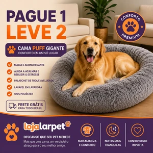 [Compre 1 e Leve 2] Cama Puff Para Cães e Gatos