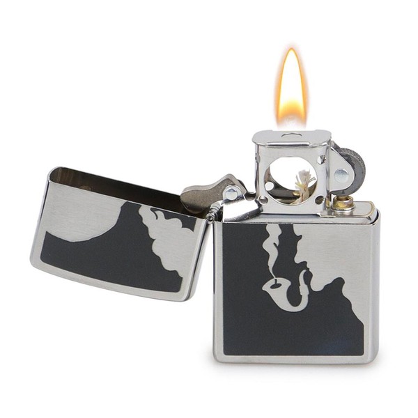 Isqueiro Zippo Chromed Out (Para Cachimbo)