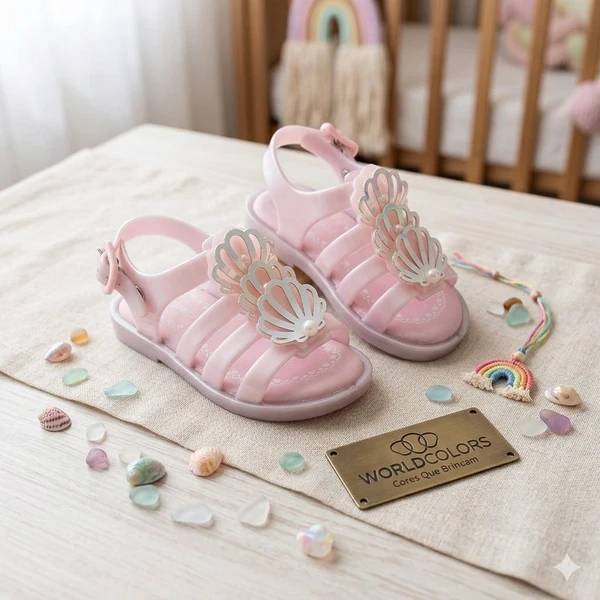 DROPS FEMININO BABY ROSA PEROLADO WORDCOLORS 082008 
