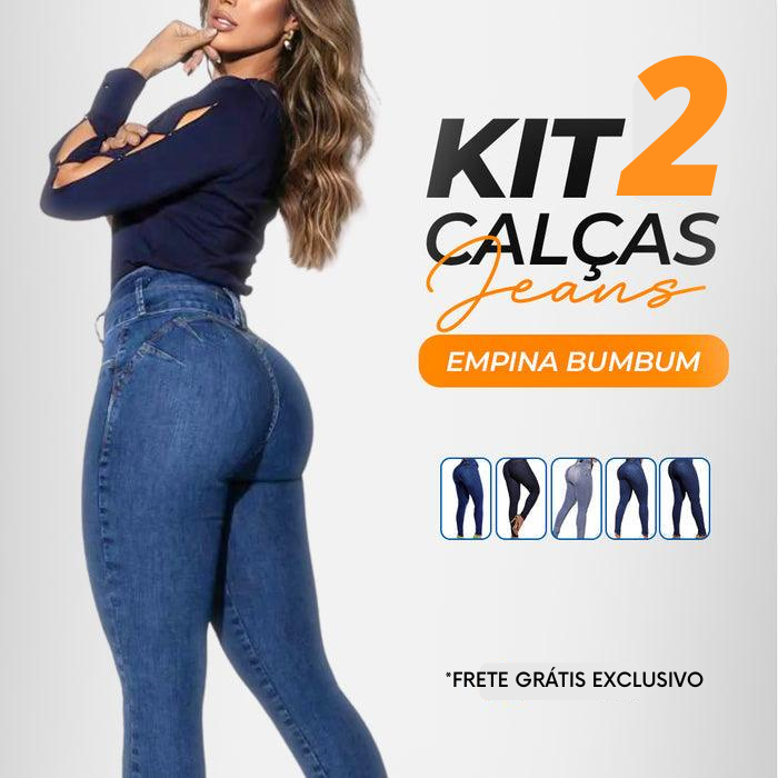 Kit 2 Calças Jeans Modeladoras - A mais querida do momento! — foto 8