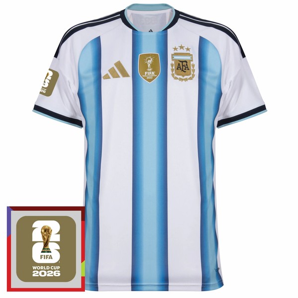 Camisa Seleção Argentina Home 2026/27 Patch Copa do Mundo 2026