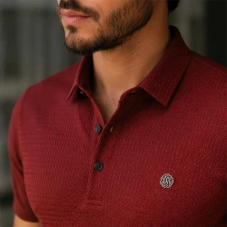 [LEVE 5 PAGUE 3] Polo Masculina Ravello em Malha Seda Gelo e Elastano Premium (Sofisticação em Cada Detalhe)
