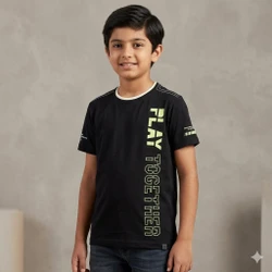 CAMISETA MASCULINA 47957 PULLA BULLA PRETO