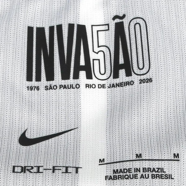 Camisa Corinthians 2026 Torcedor Nike Masculina 