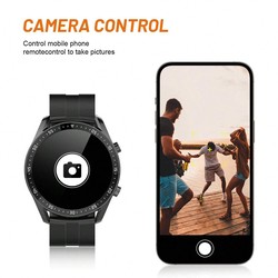 1 peça Relógio Inteligente Esportivo Touch Screen Completo de 1,53 polegadas para Homens e Mulheres, com funções de Chamada/Atendimento, Podômetro, Controle de Calorias, Múltiplos Modos Esportivos, Alarme, Alerta de Notificação, Compatível com Android e i