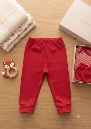 CALÇA BABY BB VERMELHO
