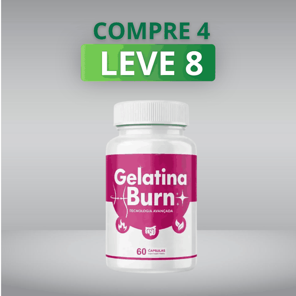 Gelatina Burn - 10% de Desconto no Pix + Frete Grátis