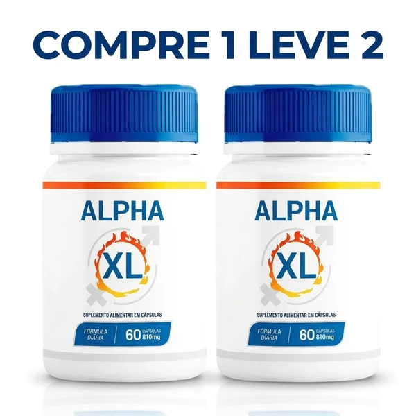 Alpha XL - Suplemento Alimentar - Promoção Exclusiva + Frete Grátis