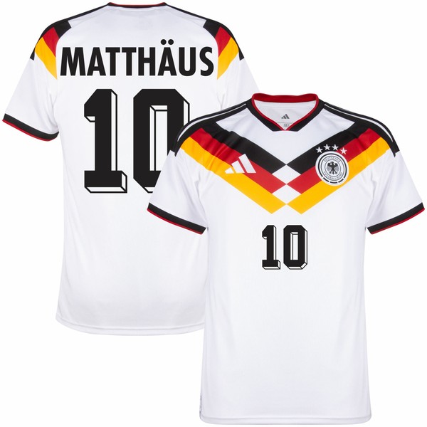 Camisa Seleção Alemanha Home 2026/27 Matthäus 10 (Personalização Retro)