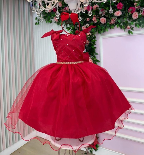Vestido Luxo - Vermelho 