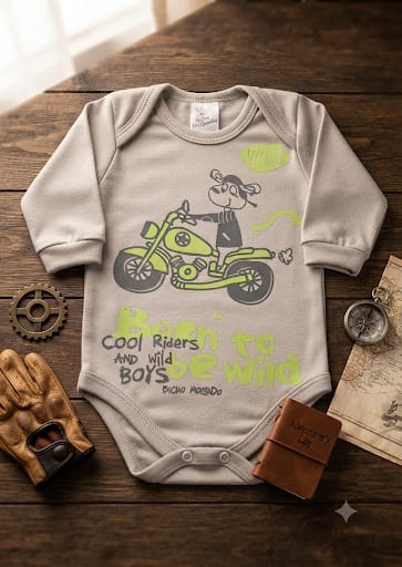 BODY MOTO BICHO MOLHADO 