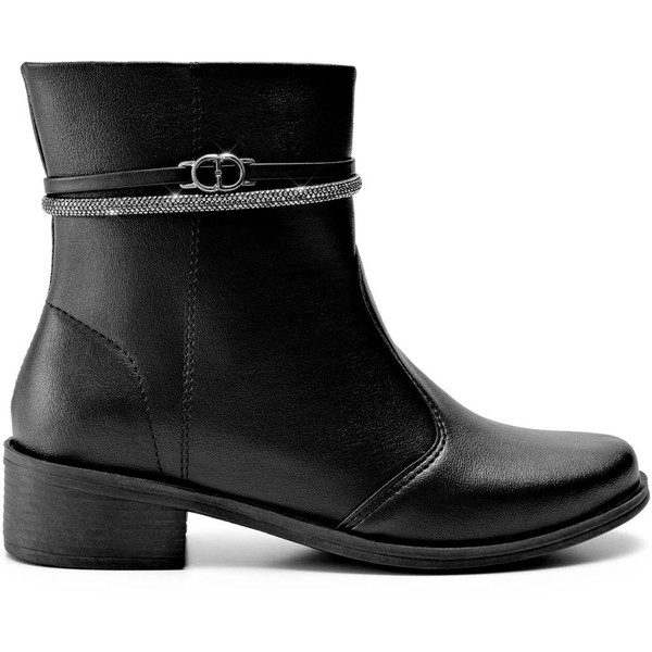 Bota Feminina Montaria Rasteira Cano Baixo