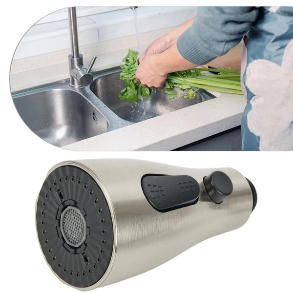 Bico pulverizador para torneira de cozinha, 3 modos, abs, economia de água, pia do banheiro, chuveiro, cabeça de spray para conexão de 1/2
