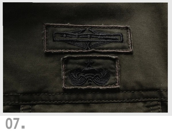 Jaqueta Militar Masculina Plus Size M-6XL - Algodão e Poliéster