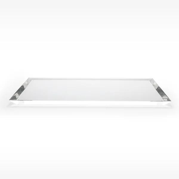 Bandeja de Acrílico Diamantada 24x12x1,5cm