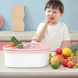 Lavadora Manual de Frutas, Verduras e Legumes com Cesto Giratório