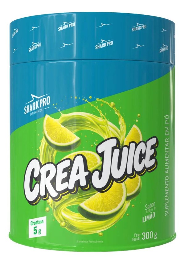 CREATINA MONOHIDRATADA CREA JUICE - 300G - SHARK PRO