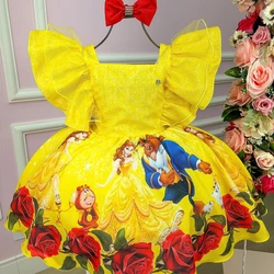 Vestido Temático - A Bela e a Fera