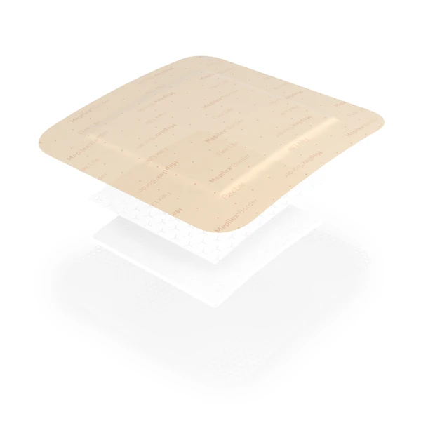 Curativo Mepilex Border Flex Lite de Silicone - 4 x 5 cm - Molnlycke