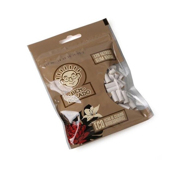 Filtro para Cigarro Bem Bolado Eco de 6mm (Pacote com 120)
