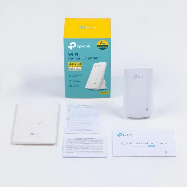 Repetidor TP-Link Sem Fio Wi-Fi AC750 RE200 Dual Band 5GHz - RE200