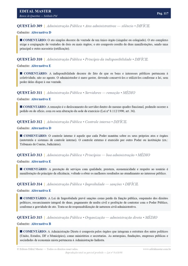 Soldado PMSP - 320 Questões + Simulado 