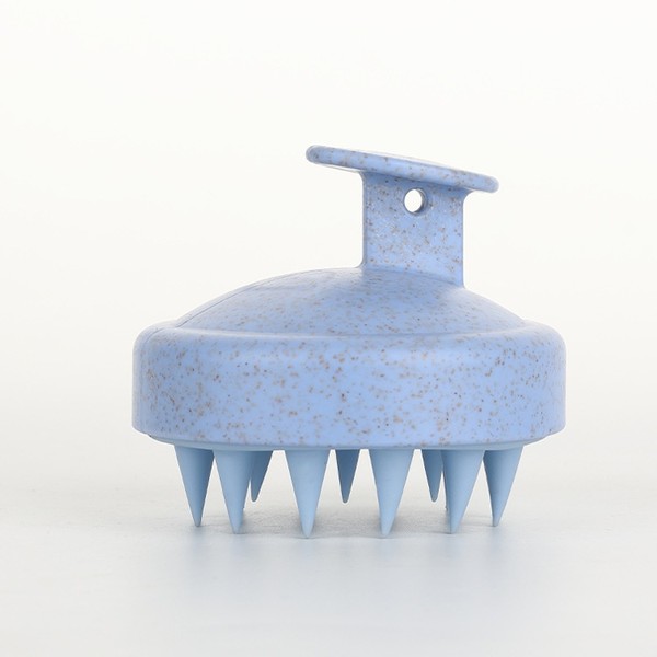 Escova de shampoo de silicone, escova de massagem corporal, banho, chuveiro, salão de cabeleireiro, ferramenta de massagem do couro cabeludo, pente de lavagem de cabelo, 1 peça