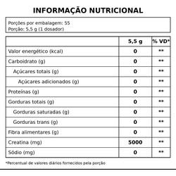 CREATINA MONOHIDRATADA CREA JUICE - 300G - SHARK PRO