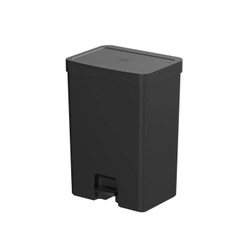 Lixeira com pedal com duplo compartimento Ou 30L Linha Trium