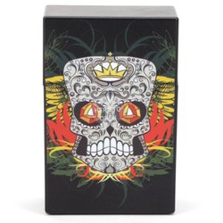 Cigarreira de Plástico - Caveira Mexicana 3