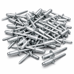 Rebite Pop 208 Alumínio 2,4 x 8 mm - Kit com 100 Unidades | Alta Resistência