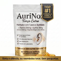 AuriNox Extra Strength — Fórmula 4 em 1 para o Zumbido