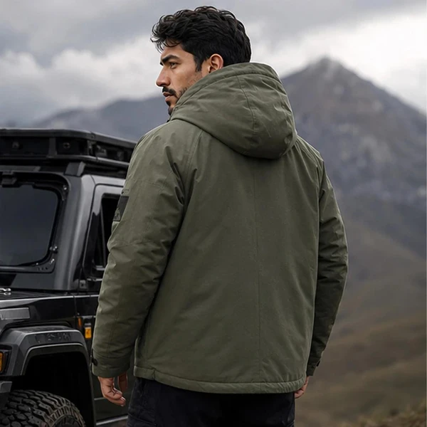 [LEVE 2 PAGUE 1] Jaqueta Masculina Valkor com Forro Térmico +3BRINDES: Relógio, Cinto e Carteira