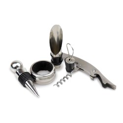 Kit Vinho com 4 peças - Caixa Preta
