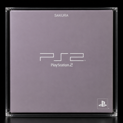 Case Acrílica Premium para PlayStation 2 Fat Sakura