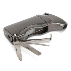 Isqueiro Maçarico Honest 241 - Chumbo Mod.2 (1 Chama)