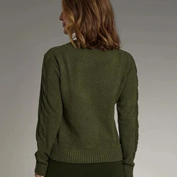 Blusa Trançada Varena De Inverno Velour